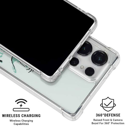 Looney Tunes Daffy Duck Crazy Galaxy S26 Ultra Clear Case