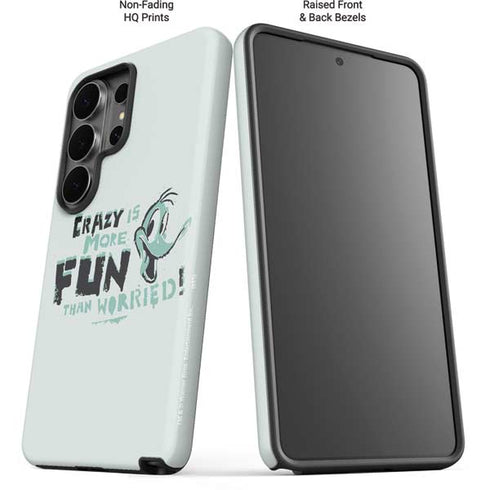 Looney Tunes Daffy Duck Crazy Galaxy S26 Ultra Impact Case