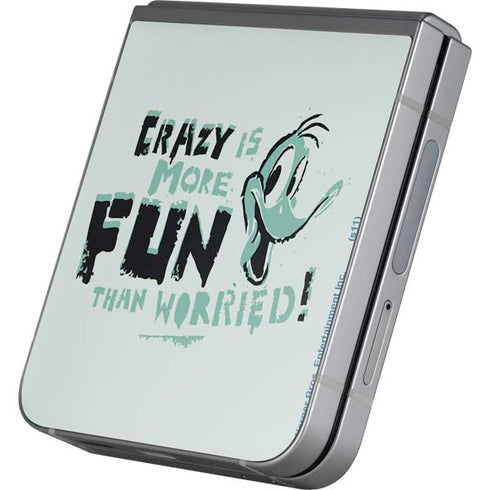 Looney Tunes Daffy Duck Crazy Galaxy Z Flip6 Skin