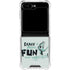 Looney Tunes Daffy Duck Crazy Galaxy Z Flip6 Clear Case
