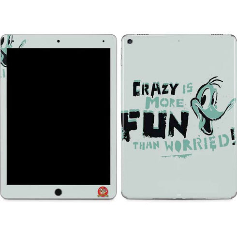 Looney Tunes Daffy Duck Crazy iPad Skins