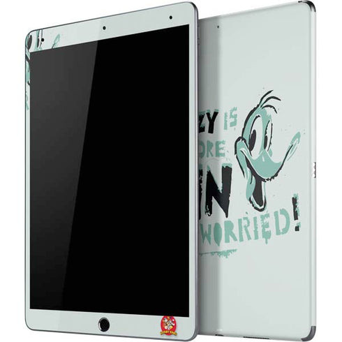 Looney Tunes Daffy Duck Crazy iPad Skins