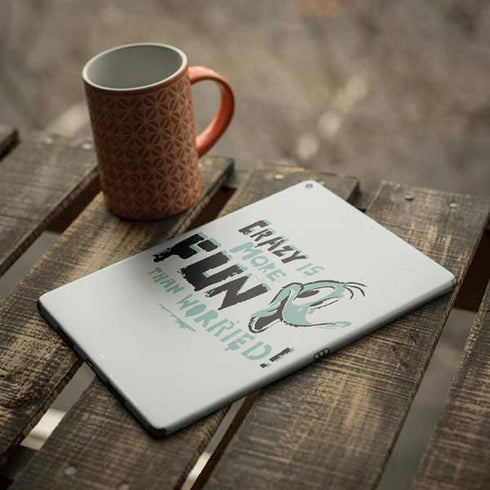 Looney Tunes Daffy Duck Crazy iPad Skins