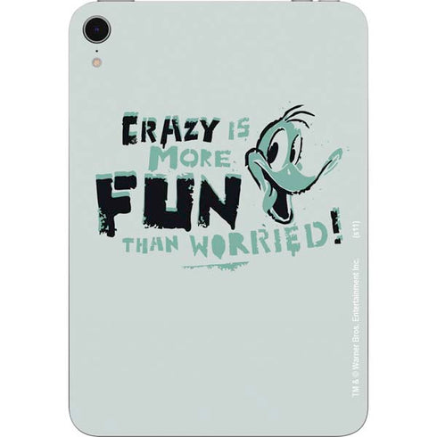 Looney Tunes Daffy Duck Crazy Apple iPad Mini Skin