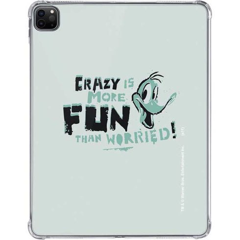 Looney Tunes Daffy Duck Crazy iPad Pro 11in (2024) Clear Case