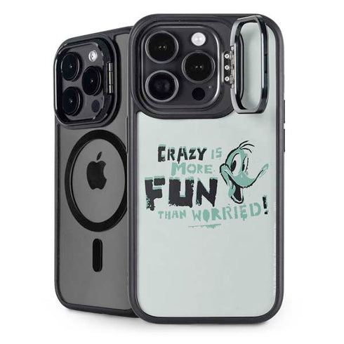 Looney Tunes Daffy Duck Crazy iPhone 13 Pro Max Kickstand Case