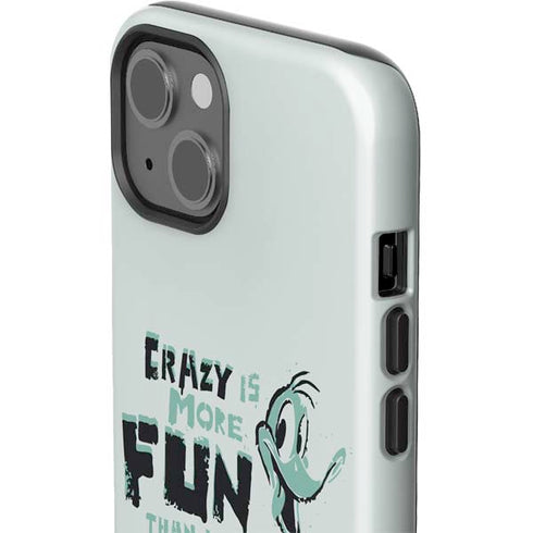 Looney Tunes Daffy Duck Crazy iPhone 15 Impact Case