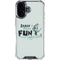 Looney Tunes Daffy Duck Crazy iPhone 16 Plus Clear Case