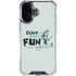 Looney Tunes Daffy Duck Crazy iPhone 16 Plus Clear Case