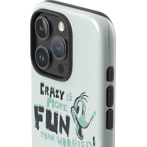 Looney Tunes Daffy Duck Crazy iPhone 16 Pro Max Impact Case