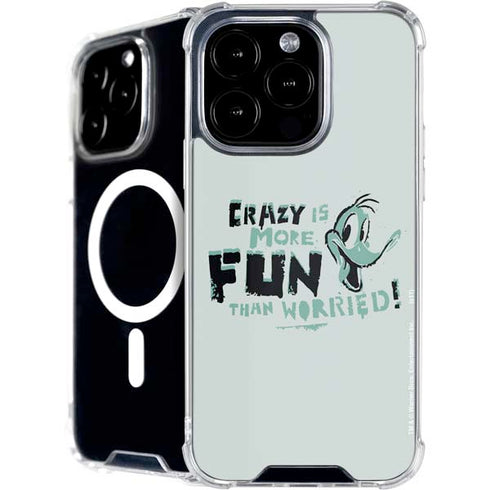 Looney Tunes Daffy Duck Crazy iPhone 16 Pro Max MagSafe Case