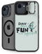 Looney Tunes Daffy Duck Crazy iPhone 16e Kickstand Case