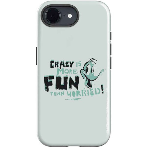 Looney Tunes Daffy Duck Crazy iPhone 16e Impact Case