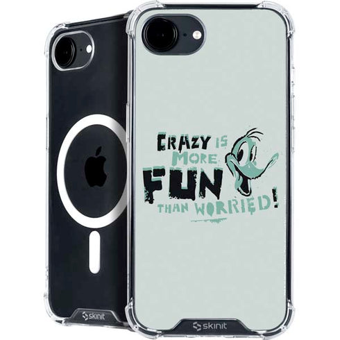 Looney Tunes Daffy Duck Crazy iPhone 16e MagSafe Case