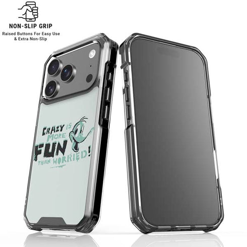 Looney Tunes Daffy Duck Crazy iPhone 18 Pro Clear Case