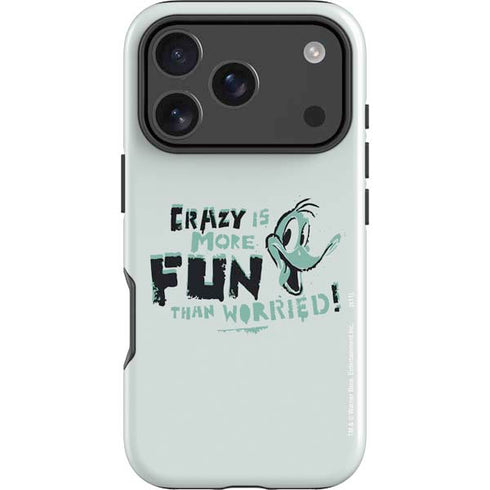 Looney Tunes Daffy Duck Crazy iPhone 18 Pro Impact Case