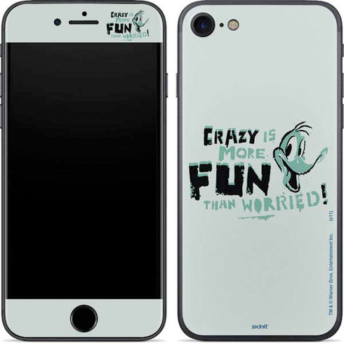 Looney Tunes Daffy Duck Crazy iPhone 7 Skin