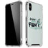 Looney Tunes Daffy Duck Crazy iPhone X/XS Clear Case