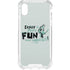 Looney Tunes Daffy Duck Crazy iPhone XS Clear Case