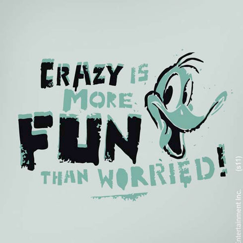 Looney Tunes Daffy Duck Crazy iPhone XS Max Skin