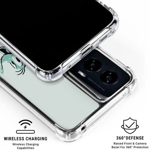 Looney Tunes Daffy Duck Crazy Moto G Power 5G (2024) Clear Case