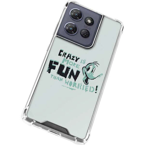 Looney Tunes Daffy Duck Crazy Moto G Power 5G (2025) Clear Case