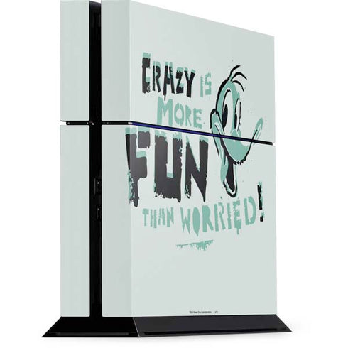 Looney Tunes Daffy Duck Crazy PlayStation PS4 Skins