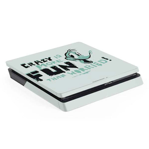 Looney Tunes Daffy Duck Crazy PS4 Slim Skin
