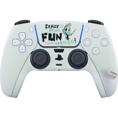 Looney Tunes Daffy Duck Crazy PS5 Pro Disk Bundle Skin