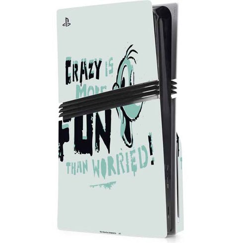 Looney Tunes Daffy Duck Crazy PlayStation PS5 Skins