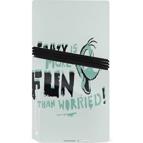 Looney Tunes Daffy Duck Crazy PS5 Pro Disk Console Skin