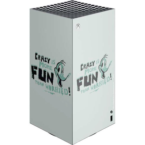 Looney Tunes Daffy Duck Crazy Xbox Series X Skins
