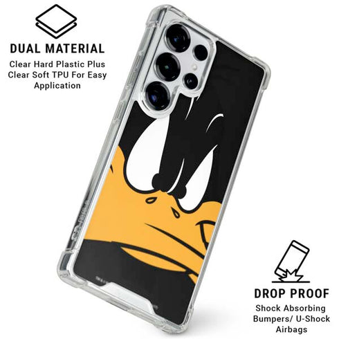 Looney Tunes Daffy Duck Galaxy S25 Ultra Clear Case