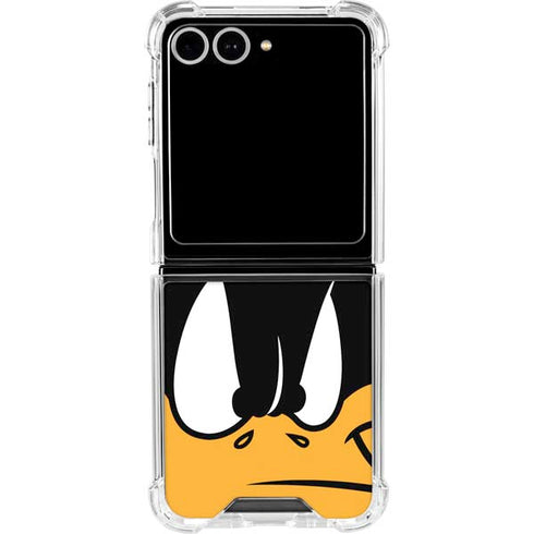 Looney Tunes Daffy Duck Galaxy Z Flip7 Clear Case