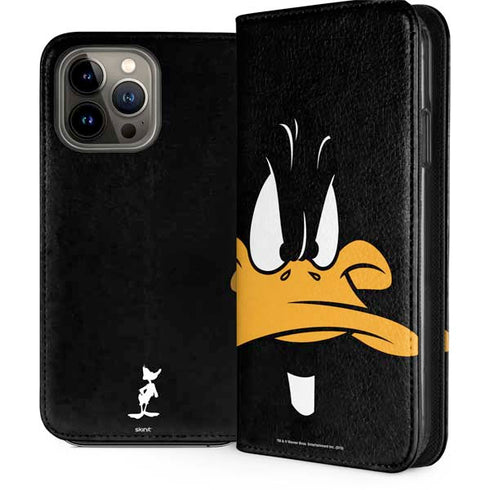 Looney Tunes Daffy Duck iPhone 14 Pro Max Folio Case