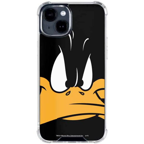 Looney Tunes Daffy Duck iPhone 15 Clear Case