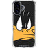 Looney Tunes Daffy Duck iPhone 16 Plus Clear Case