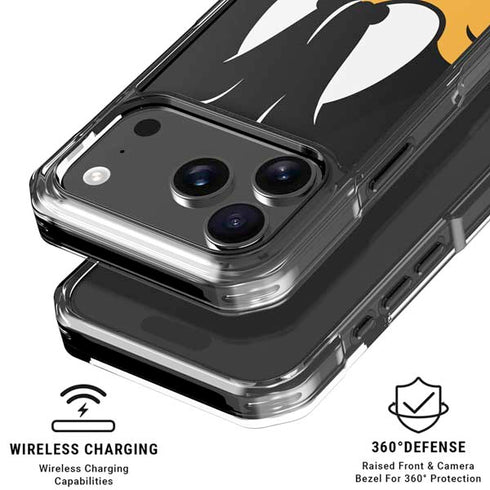 Looney Tunes Daffy Duck iPhone 17 Pro Clear Case