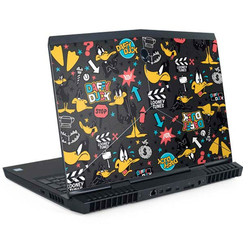 Looney Tunes Daffy Duck Patches Dell Alienware Skin