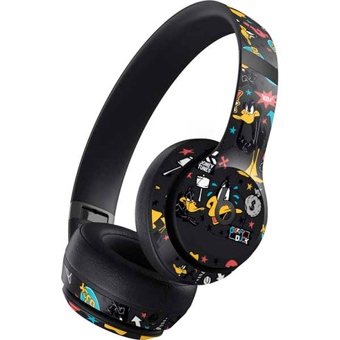 Looney Tunes Daffy Duck Patches Beats Studio Pro Wireless Headphones Skin
