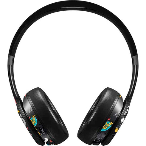 Looney Tunes Daffy Duck Patches Beats Studio Pro Wireless Headphones Skin