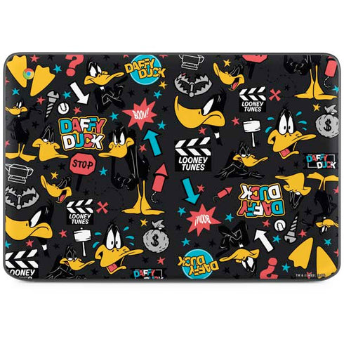 Looney Tunes Daffy Duck Patches HP Chromebook Skin