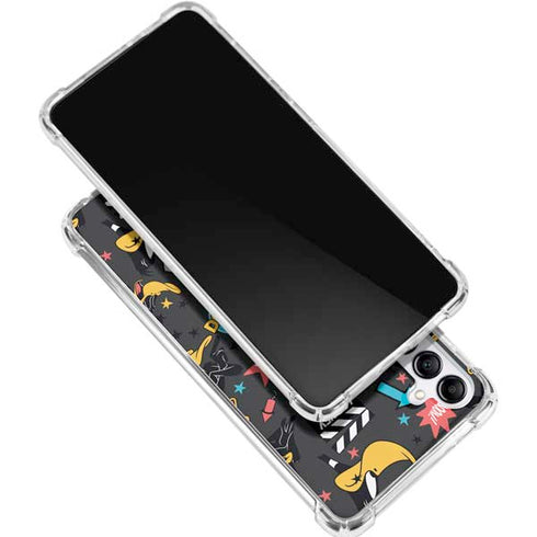Looney Tunes Daffy Duck Patches Gabb Phone 4 Clear Case