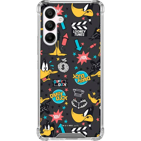 Looney Tunes Daffy Duck Patches Galaxy A16 5G Clear Case