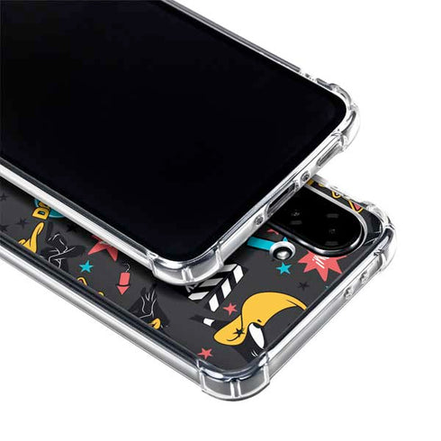 Looney Tunes Daffy Duck Patches Galaxy A36 5G Clear Case