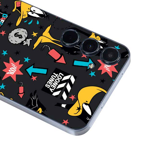 Looney Tunes Daffy Duck Patches Galaxy A36 5G Skin
