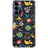 Looney Tunes Daffy Duck Patches Galaxy A55 5G Clear Case