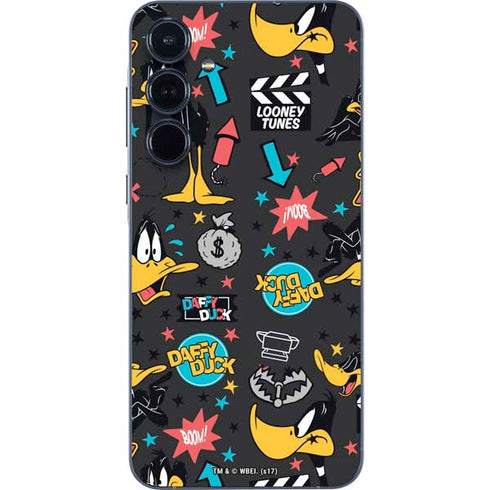 Looney Tunes Daffy Duck Patches Galaxy A55 5G Skin