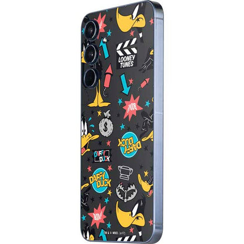 Looney Tunes Daffy Duck Patches Galaxy A55 5G Skin