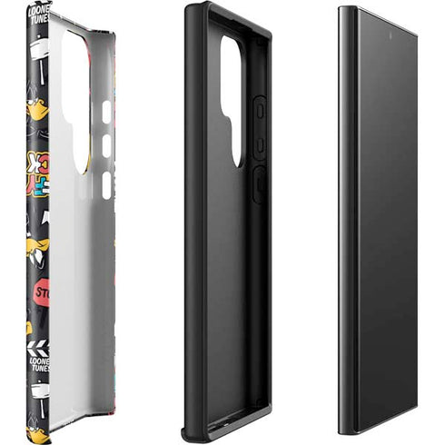 Looney Tunes Daffy Duck Patches Galaxy S23 Ultra Pro Case
